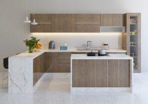 bảo quản tủ bếp MDF