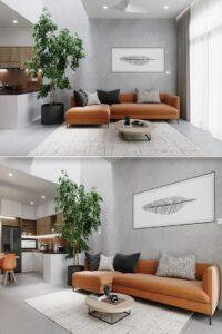 bố trí phòng khách đẹp