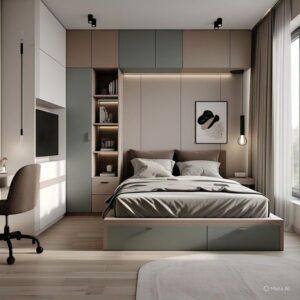 cách kê giường ngủ hợp lý