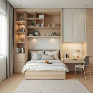 cách kê giường ngủ hợp lý