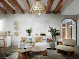 nội thất Rustic