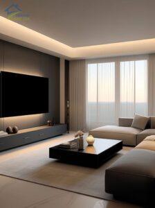 phong cách nội thất hiện đại 