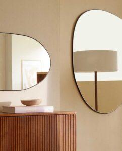 sử dụng gương decor