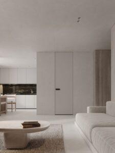 thiết kế nội thất tối giản