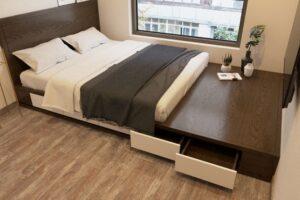 mẫu giường có hộc kéo đẹp