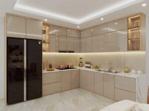 mẫu tủ bếp thực tế