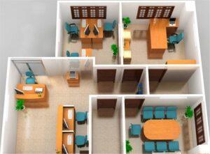 nội thất văn phòng hợp phong thủy