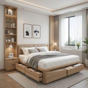 review giường tủ thực tế 