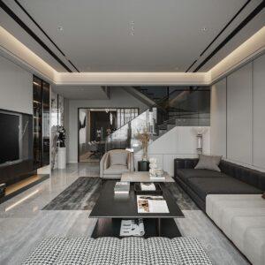 Decor phòng khách hiện đại