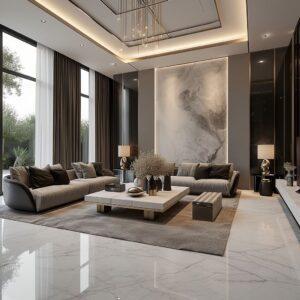 Decor phòng khách hiện đại