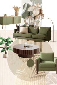 Nội thất Mid-century Modern