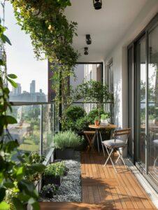 Ý tưởng decor ban công