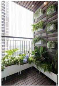 Ý tưởng decor ban công