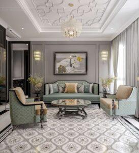 nội thất phong cách Indochine