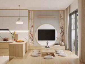 phong cách decor Nhật Bản mùa đông