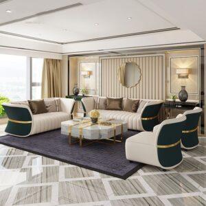 sofa da