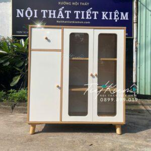 tủ bếp tiết kiệm diện tích