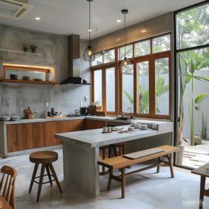 bếp nhà ống đẹp