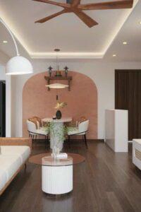 phối màu nội thất