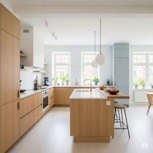 thiết kế mở liên kết không gian
