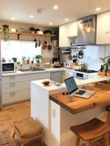 bếp đảo tích hợp