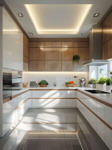 màu sắc nhà bếp hiện đại