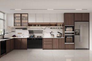 phong cách bếp tối giản