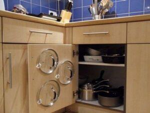sắp xếp nhà bếp gọn gàng