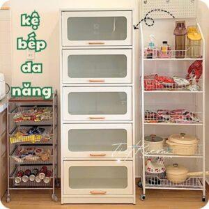 sắp xếp nhà bếp gọn gàng